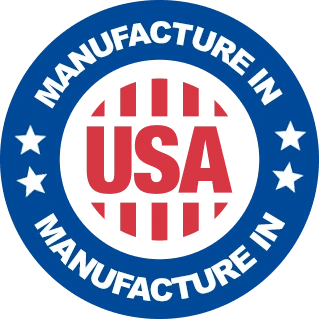 TerraCalm mineral clay made in the USA badge