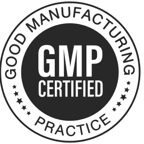 TerraCalm GMP certified seal