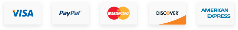 Payment methods accepted for TerraCalm orders