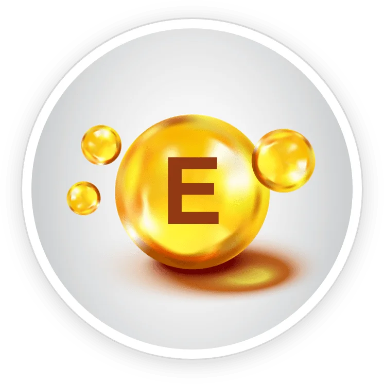 Vitamin E in the TerraCalm mineral clay
