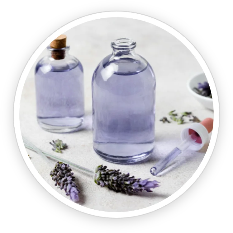Lavender Oil in the TerraCalm mineral clay