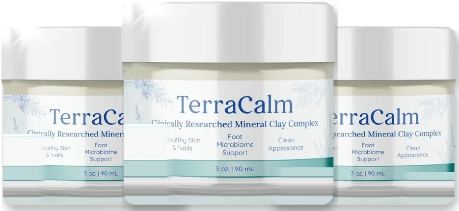 TerraCalm 3-jar mineral clay package